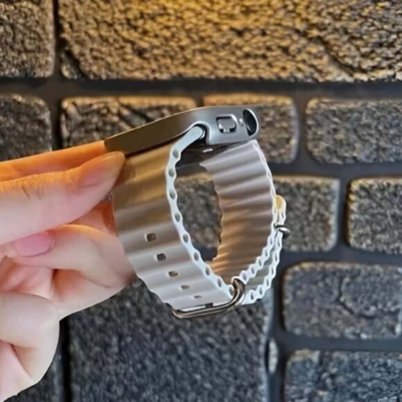 Apple Watch Band Silicone Waterproof Sport Ocean Strap for Apple Watch - Star - Picture 3 of 8